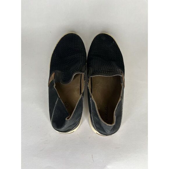 Olukai Black Mesh Synthetic Slip On Casual Shoes Women Sz 7.5M US/38EU - Picture 5 of 13